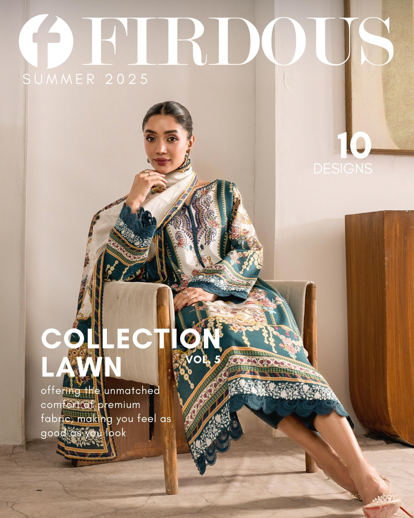 Firdous - Bloom Lawn Collection Vol.5 | Pre-Order