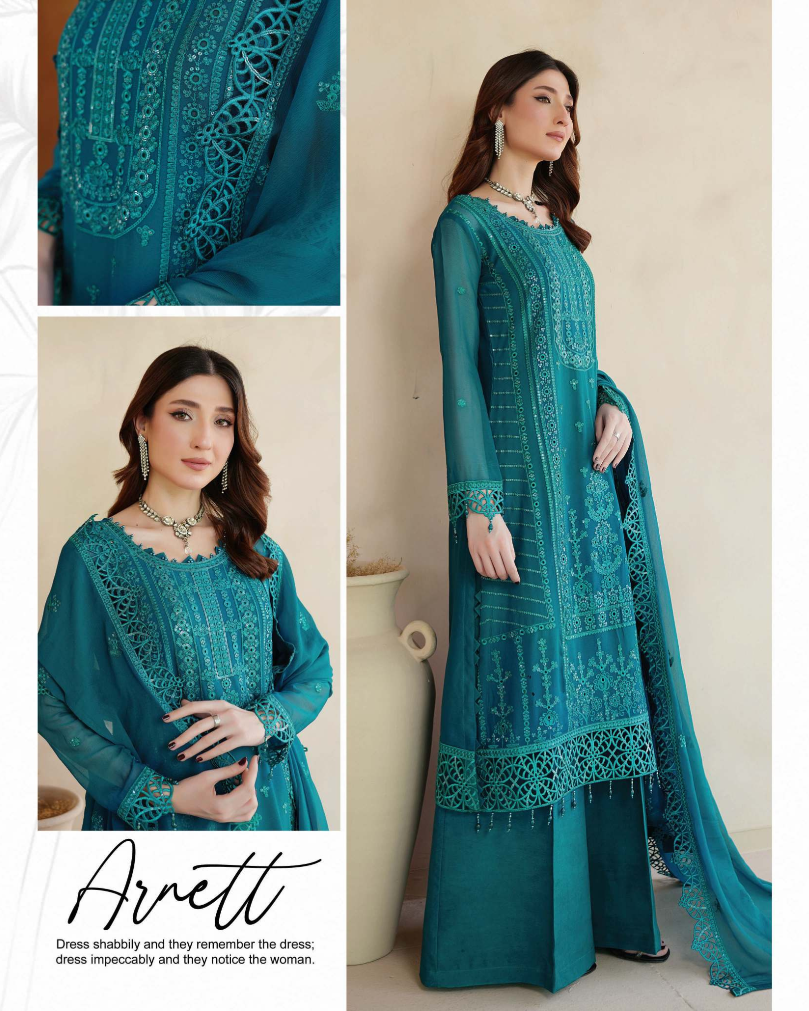 Maryam - Afsaneh Vol-06 (Unstitched) | Arnett