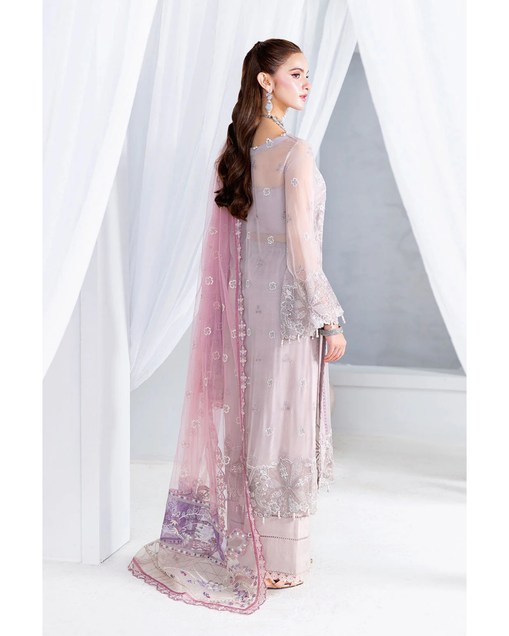 Ramsha - Arzoo Festive Chiffon Collection Vol 2 (Unstitched) | U-209