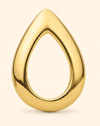 Minimalist Gold & Silver Teardrop Earring Set | Elegant Anti-Tarnish Daily Wear Jewellery