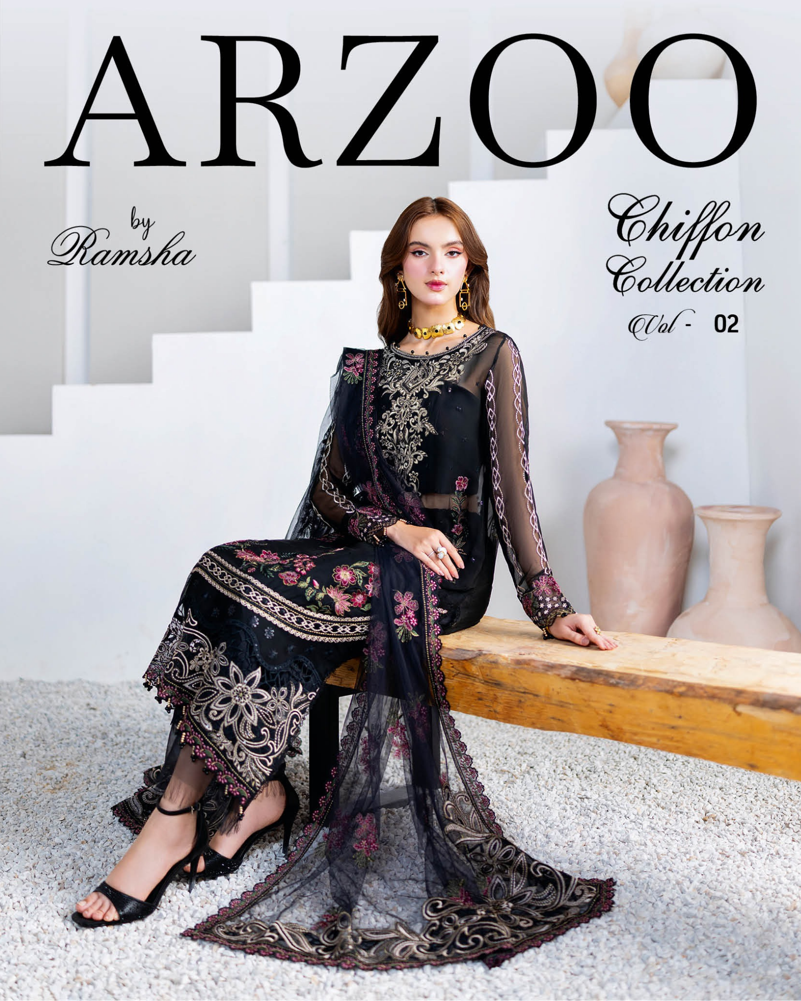 Ramsha - Arzoo Festive Chiffon Collection Vol 2